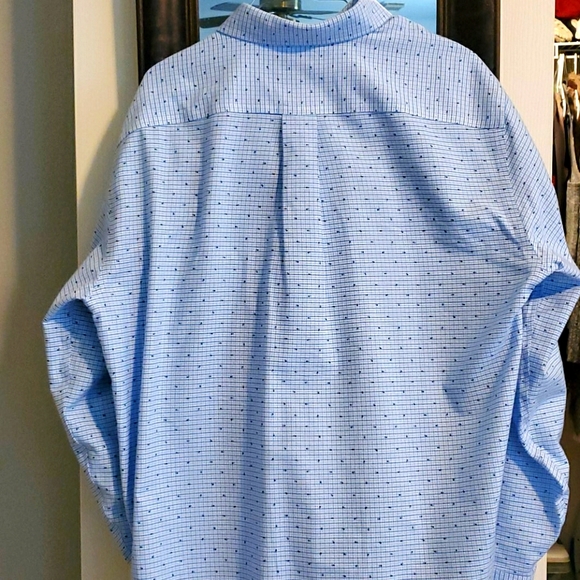 Men's Patterned Button-Collar Oxford Shirt - Picture 4 of 4